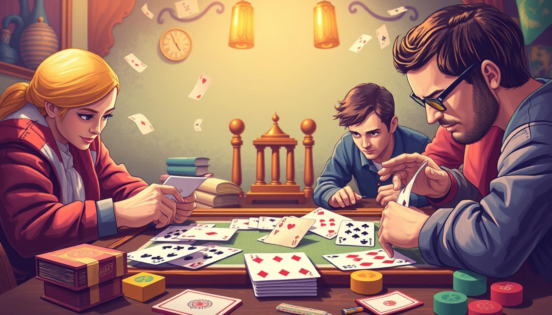 The Role of Card Games in Stimulating Memory and Logical Reasoning