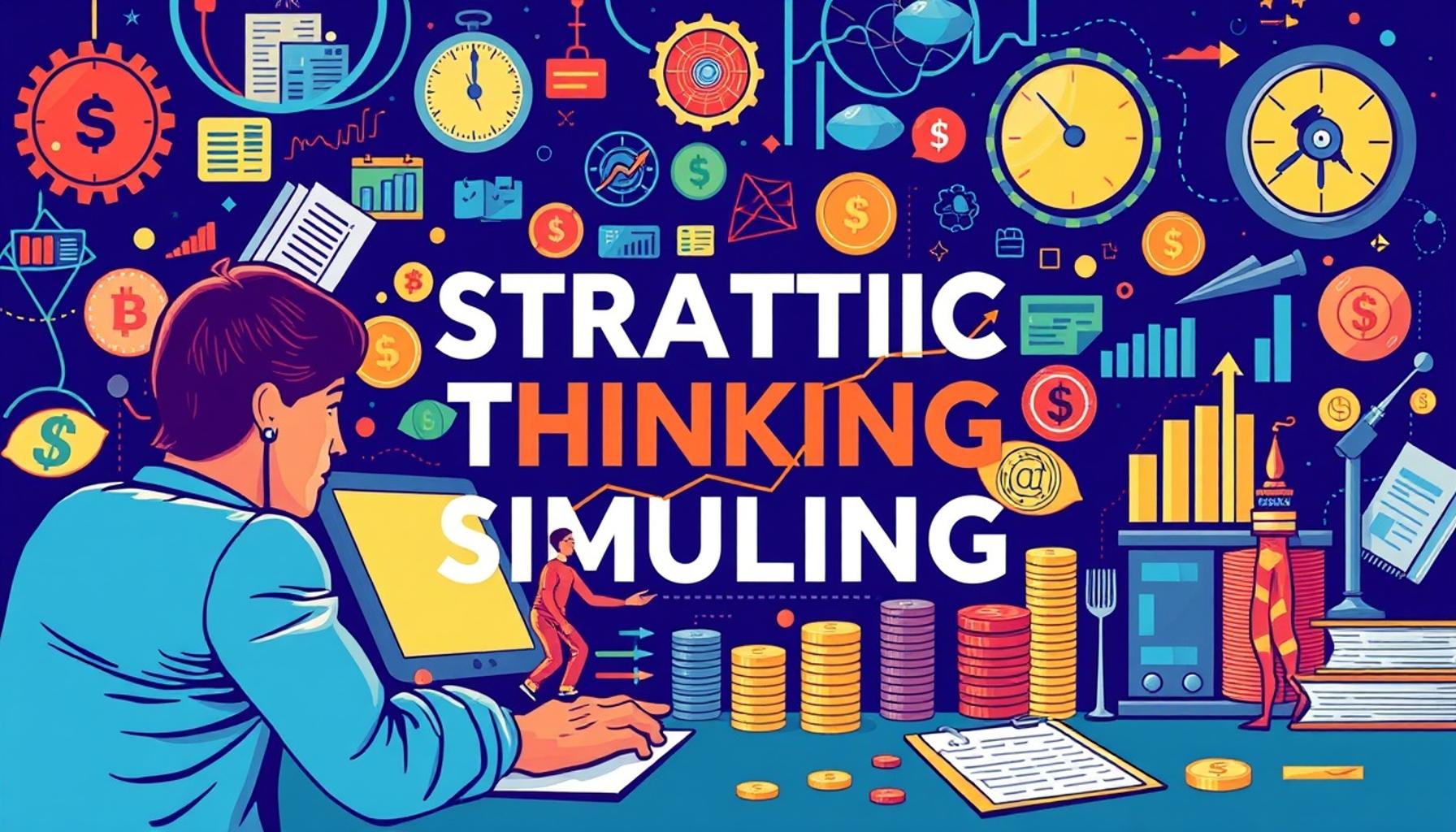 Exploring Strategic Thinking in Real-Life Scenario Simulations