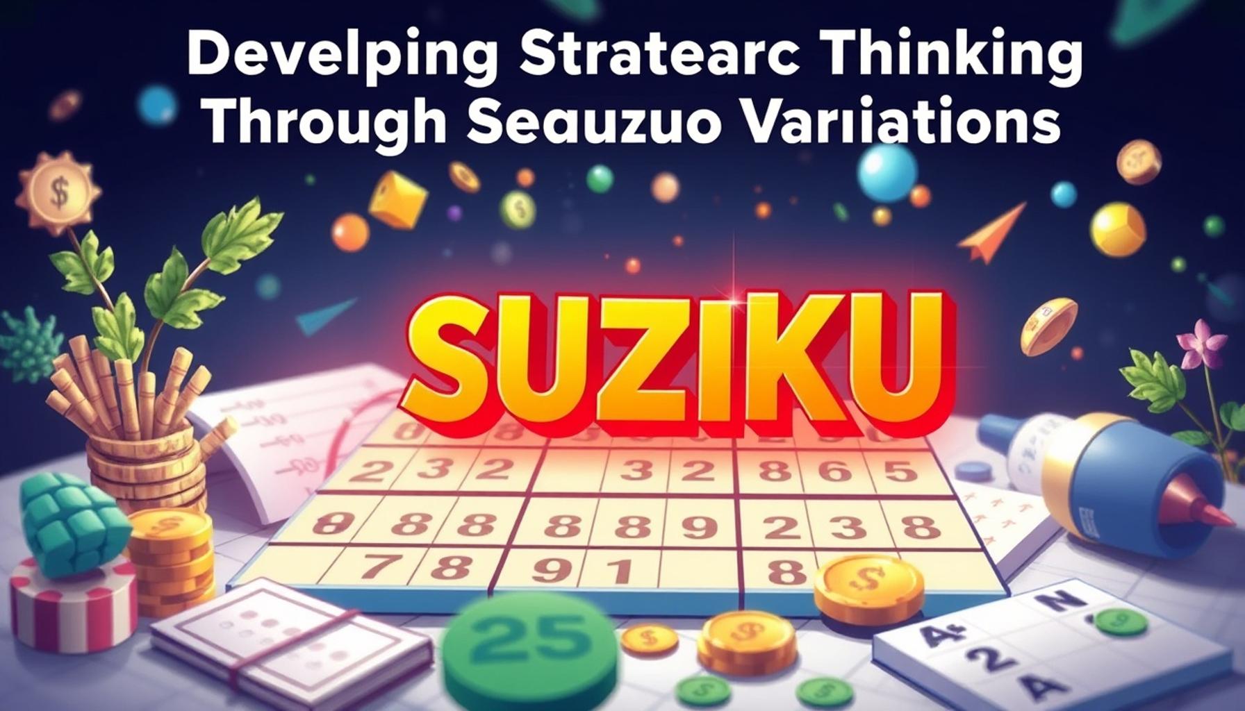 Developing Strategic Thinking Through Sudoku Variations