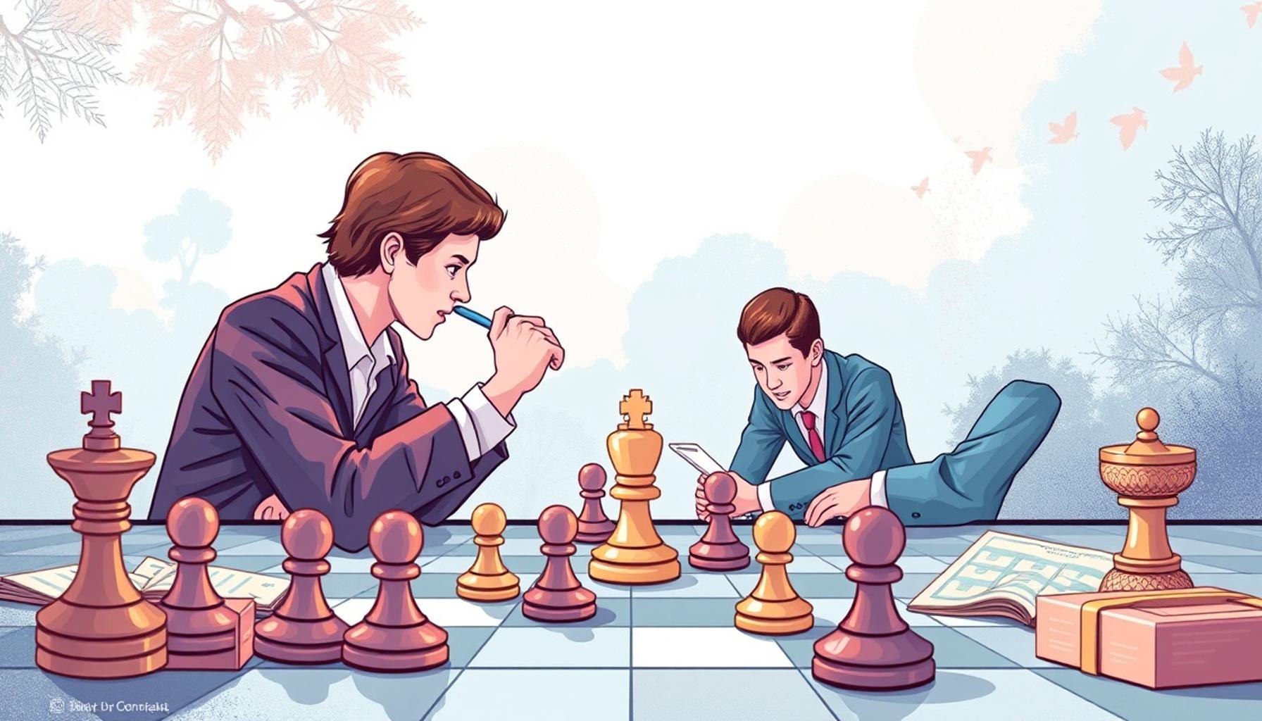 The Intersection of Strategic Thinking and Competitive Board Games